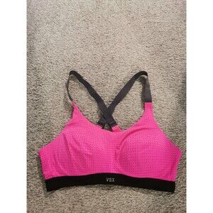 Victoria's Secret VSX Sports Bra pink black 34 B